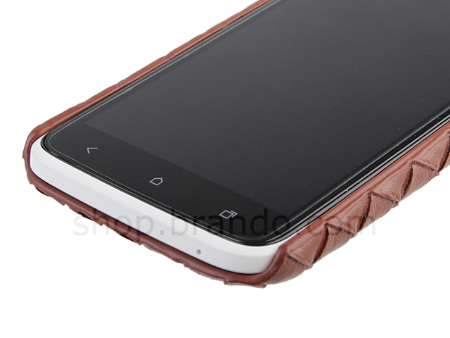 HTC One X Woven Leather Case