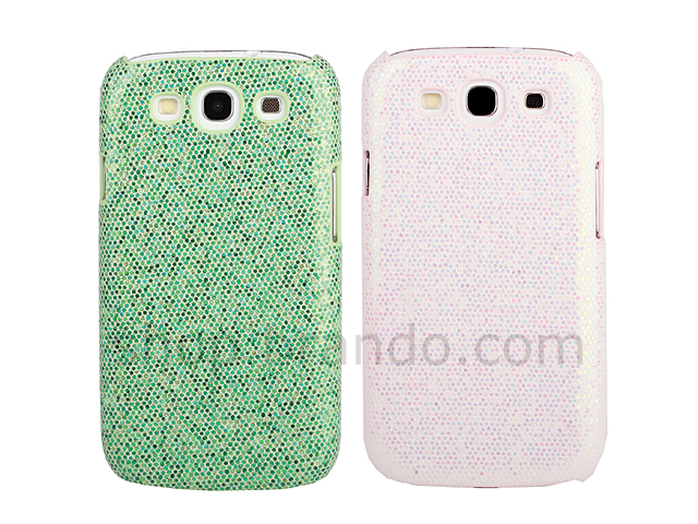 Samsung Galaxy S III I9300 Glitter Plactic Hard Case