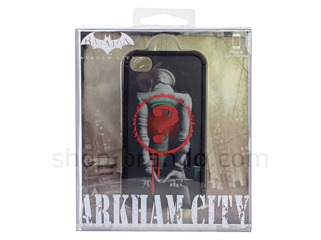iPhone 4/4S Batman Arkham City - Riddler Phone Case (Limited Edition)