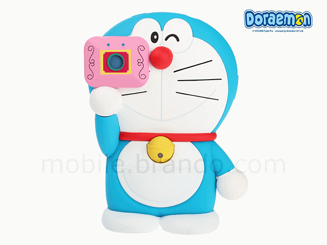 iPhone 4S 3D Moving Camera Doraemon Phone Case