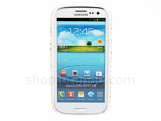 Samsung Galaxy S III I9300 Floral Line Back Case