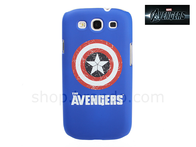 Samsung Galaxy S III I9300 MARVEL The Avengers - Captain America Logo Phone Case (Limited Edition)