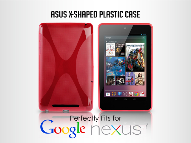 Google Nexus 7 Asus(2012) X-Shaped Plastic Back Case