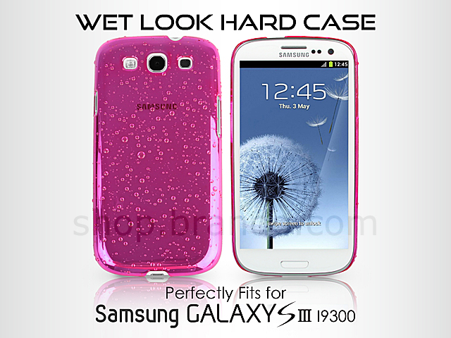 Wet Look Hard Case for Samsung Galaxy S III I9300