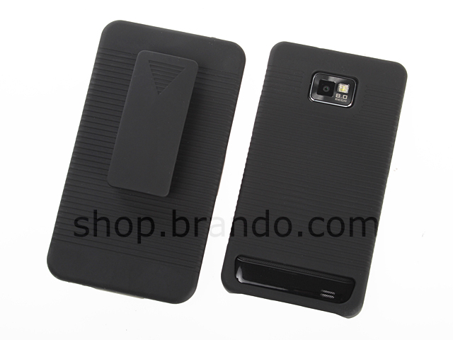 Samsung Galaxy S II Protective Case with Holster
