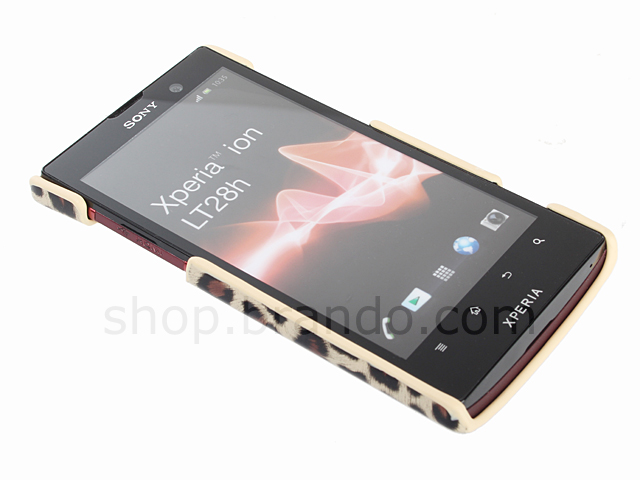 Sony Xperia Ion LT28i Leopard Stripe Back Case