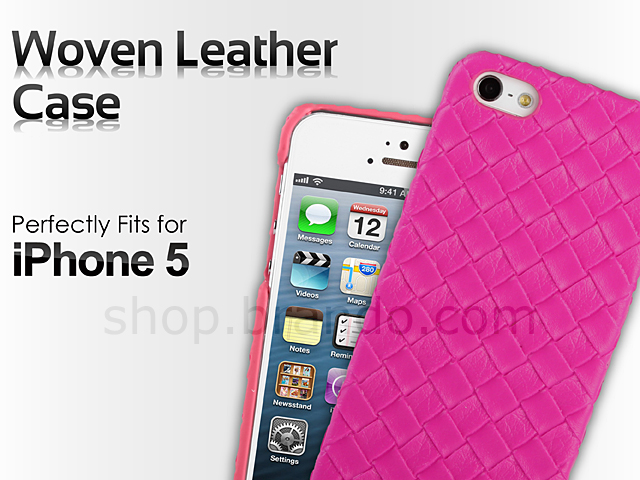 iPhone 5 / 5s / SE Woven Leather Case