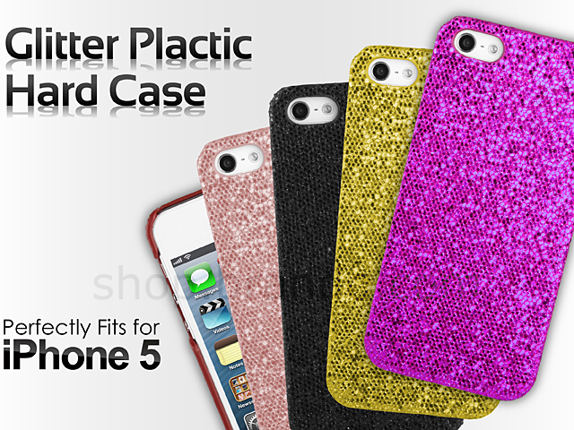 Ham Wiegen moersleutel iPhone 5 / 5s / SE Glitter Plactic Hard Case