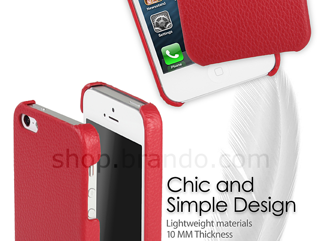 iPhone 5 / 5s / SE Leather Back Case