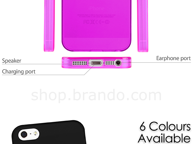 iPhone 5 / 5s / SE Matte Plastic Back Case