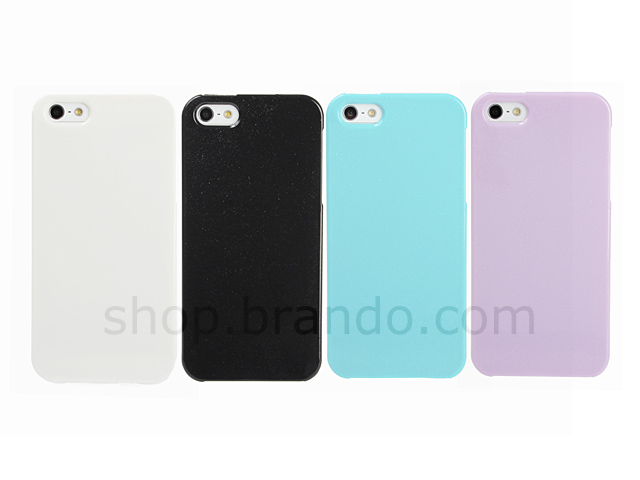 iPhone 5 / 5s / SE Shiny Dust Coating Silicone Case