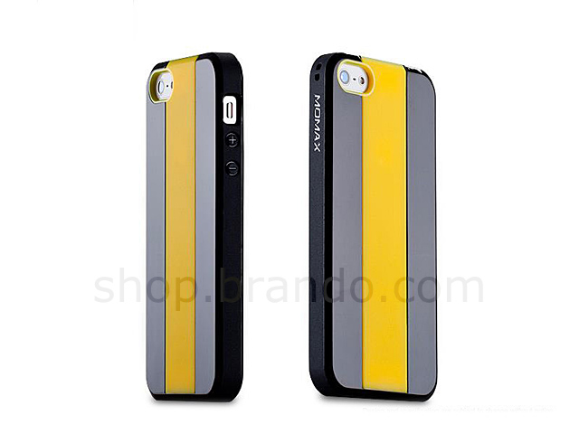 Momax iPhone 5 / 5s iCase Hard-and-Soft Dual Color Protective Case