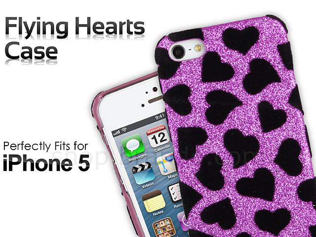 iPhone 5 / 5s / SE Flying Hearts Case