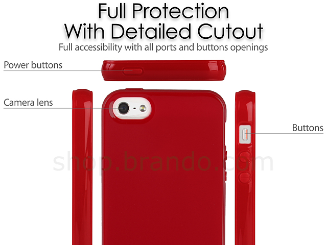 iPhone 5 / 5s / SE  Glossy Soft Plastic Case