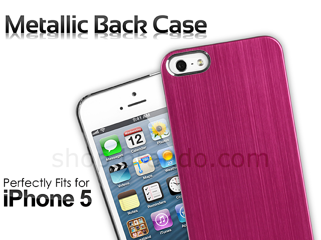 iPhone 5 / 5s Metallic Back Case