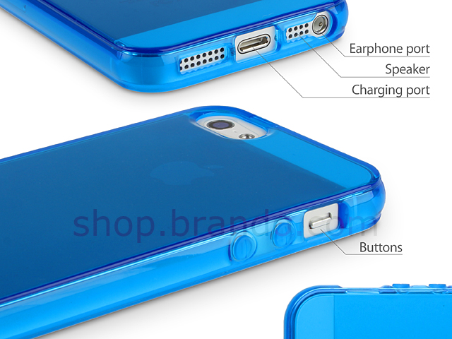 iPhone 5 / 5s / SE Jelly Soft Plastic Case