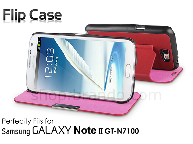 Flip Case for Samsung Galaxy Note II GT-N7100