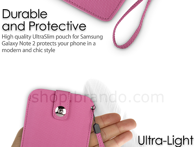 UltraSlim Pouch for Samsung Galaxy Note II GT-N7100