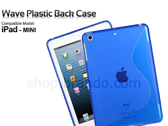 iPad Mini Wave Plastic Back Case