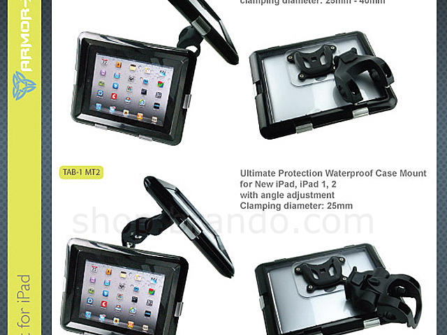 Ultimate Waterproof Shockproof Protective Case for iPad / Tablet