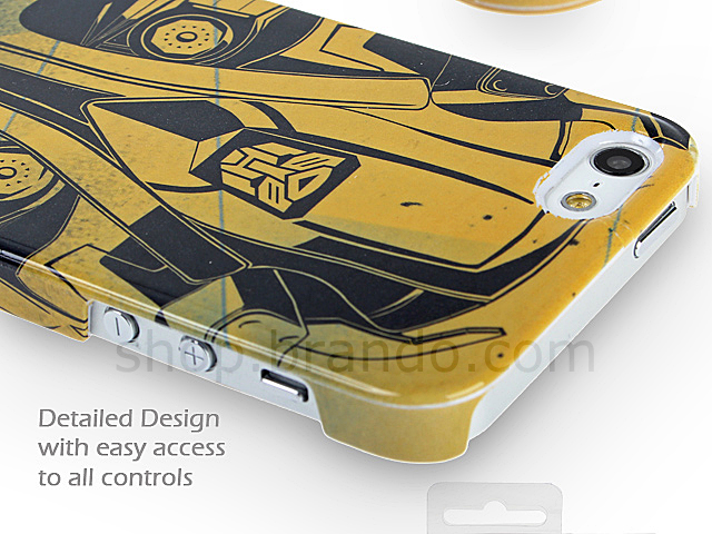 iPhone 5 / 5s Transformers - Battle Mode BumbleBee Head Phone Case (Limited Edition)