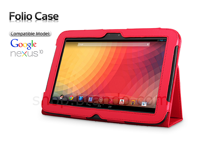 Folio Case for Google Nexus 10 GT-P8110 (Side Open)