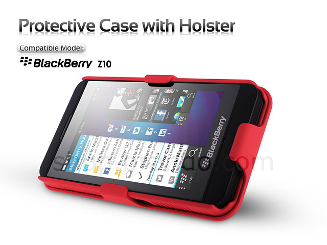 BlackBerry Z10 Protective Case with Holster