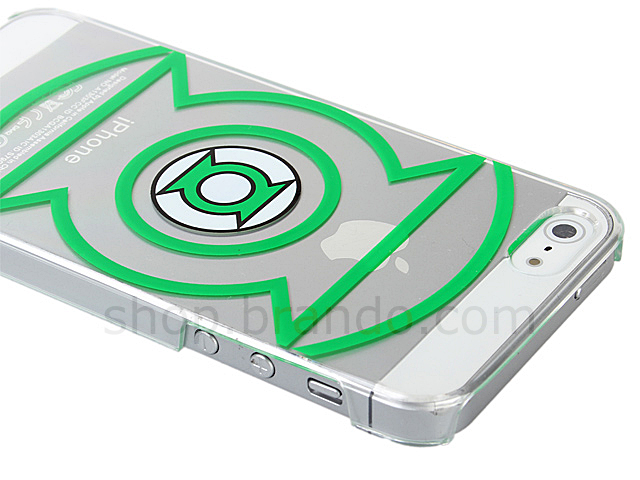 iPhone 5 DC Comics Heroes - Green Lantern Crystal Case + Front/Rear Screen Protector Set (Limited Edition)