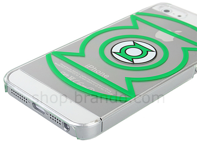 iPhone 5 DC Comics Heroes - Green Lantern Crystal Case + Front/Rear Screen Protector Set (Limited Edition)