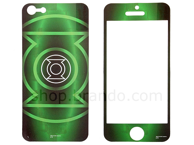 iPhone 5 DC Comics Heroes - Green Lantern Crystal Case + Front/Rear Screen Protector Set (Limited Edition)