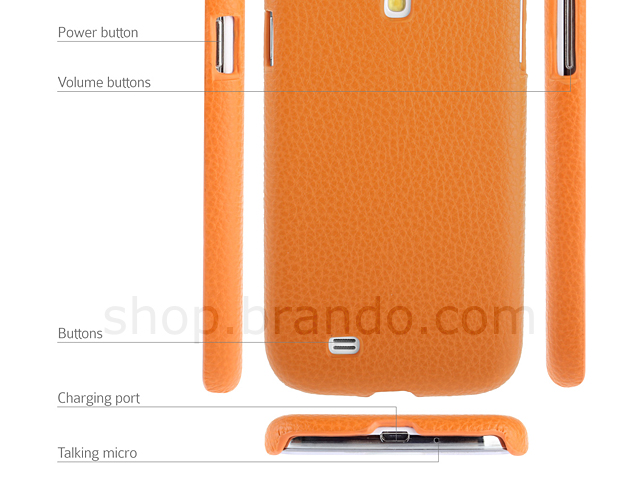 Samsung Galaxy S4 Leather Back Case