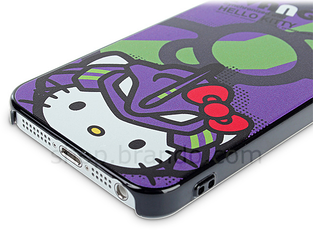 iPhone 5 / 5s Hello Kitty x Evangelion Unit-01 Back Case (Limited Edition)