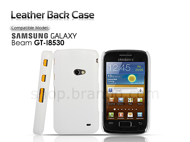 Samsung Galaxy Beam GT-I8530 Leather Back Case