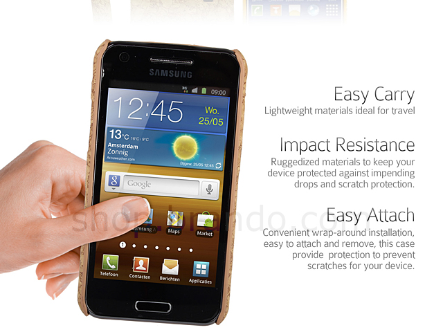 Samsung Galaxy Beam GT-I8530 Pine Coated Plastic Case