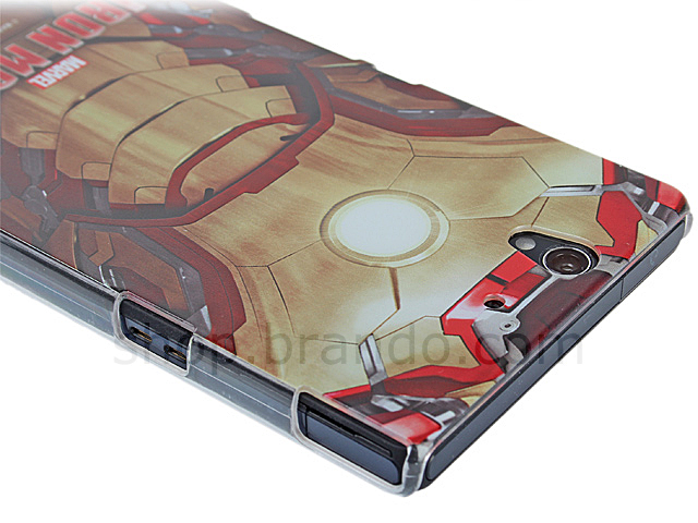 Sony Xperia Z MARVEL Iron Man 3 - Mark XLII Protective Case