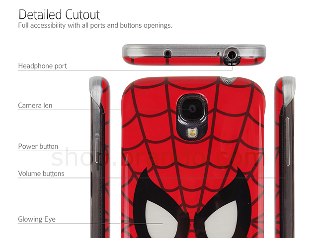 Samsung Galaxy S4 MARVEL Spider Man Beam Case