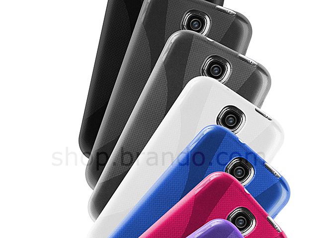 Samsung Galaxy S4 X-Shaped Plastic Back Case