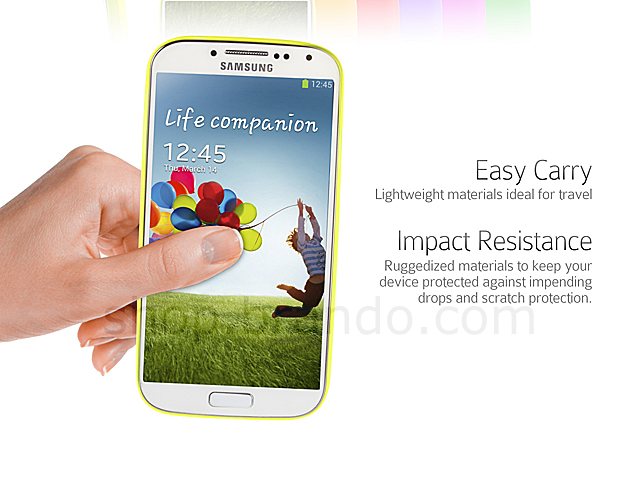 Matted Color Samsung Galaxy S4 Soft Back Case