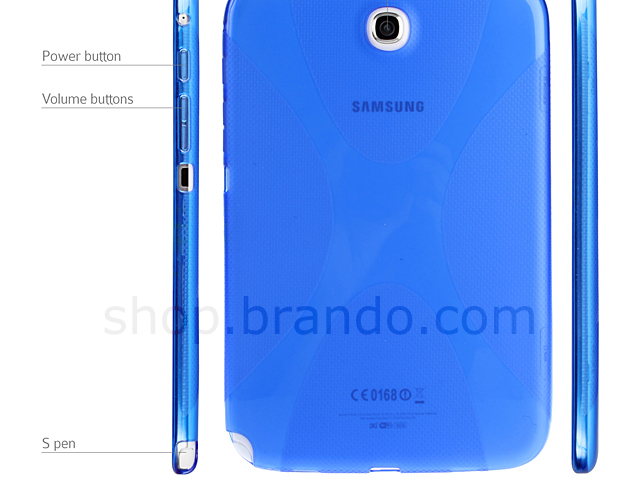 Samsung Galaxy Note 8.0 GT-N5100 X-Shaped Plastic Back Case