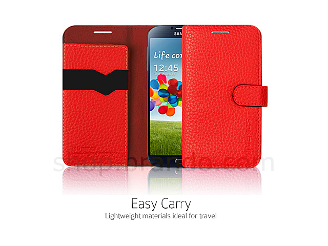 Verus Ople diary Leather Case for Samsung Galaxy S4