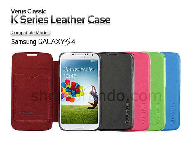 Verus Classic K Series Leather Case For Samsung Galaxy S4