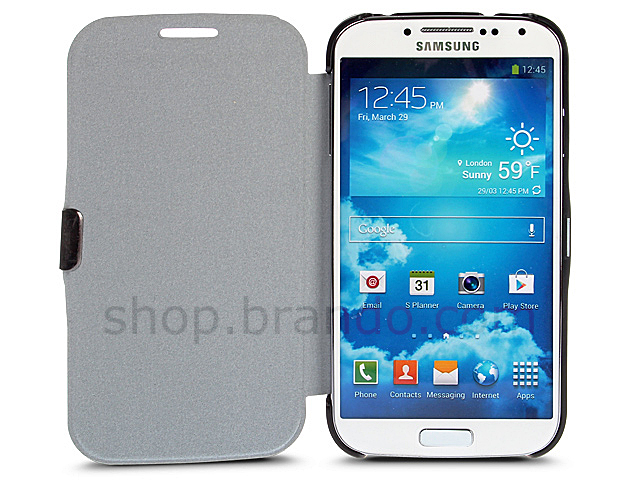 Magnetic Flip Cover Folio Case for Samsung Galaxy S4