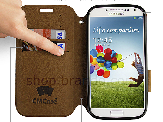 Samsung Galaxy S4 Printed Wallet Case