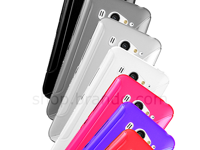 Xiaomi Mi2 Wave Plastic Back Case