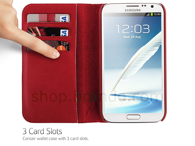 Corsair Wallet Case for Samsung Galaxy Note II GT-N7100
