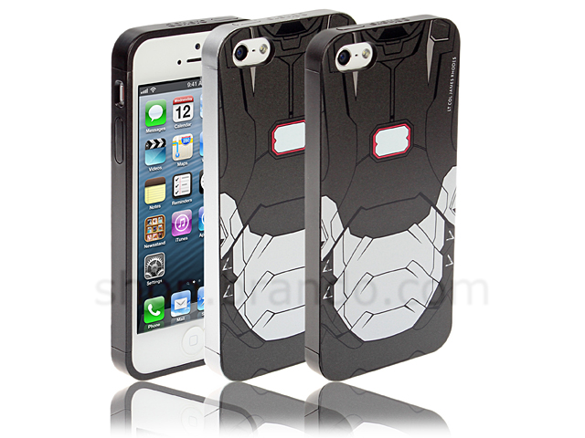 iPhone 5 / 5s Iron Man - WAR Machine Phone Case with Bonus Bumper (Limited Edition)