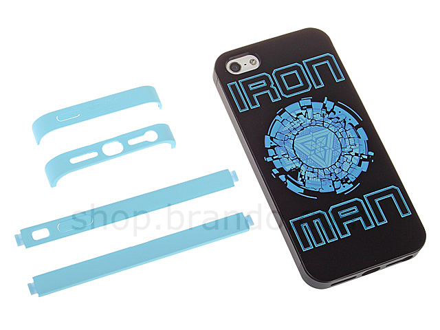 iPhone 5 / 5s Iron Man - ARC Reactor Phone Case with Bonus Bumper (Limited Edition)