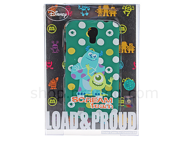 Samsung Galaxy S4 Monster University - SCREAM team MIKE and SULLEY Phone Case (Limited Edition)