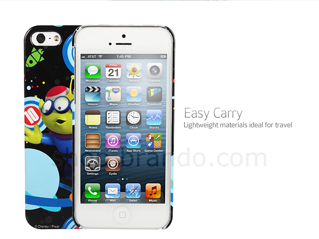 iPhone 5 / 5s Disney Little Green Men Back Case