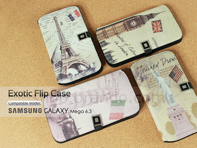 Samsung GALAXY Mega 6.3 Exotic Flip Case
